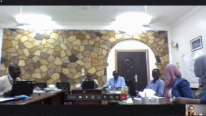 Screenshot of the training of trainers in Sudan.