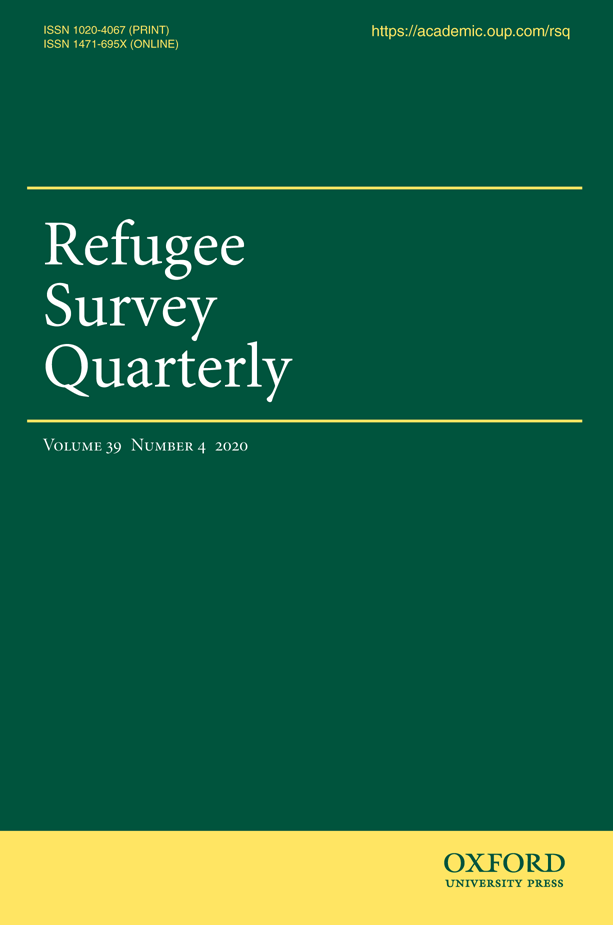Improving Attention to Internal Displacement Globally (Refugee Survey Quarterly, Vol. 39, Issue 4; Dec 2020)
