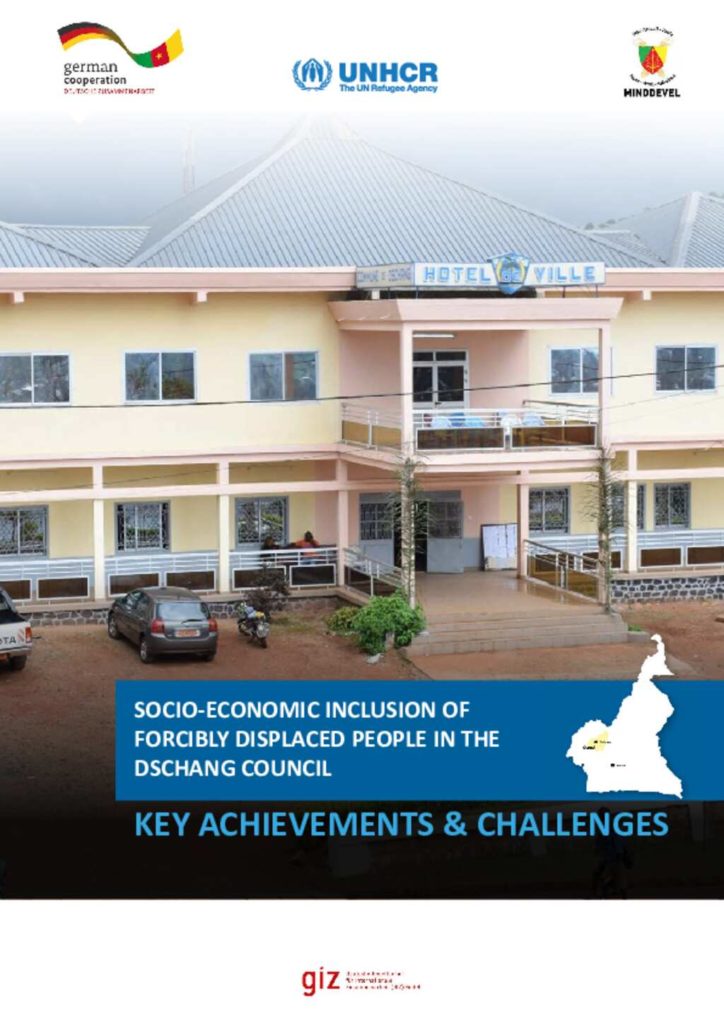Socioeconomic Inclusion of Forcibly Displaced People in West Cameroon (MINDDEVEL, GIZ, UNHCR, 2025)